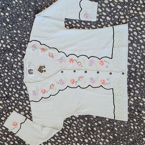 SALE!! Storybook Knits "Handkerchief Floral" Sweater NWT!
